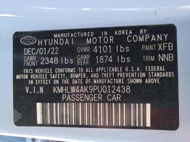 KMHLW4AK9PU012438 Hyundai ELANTRA N