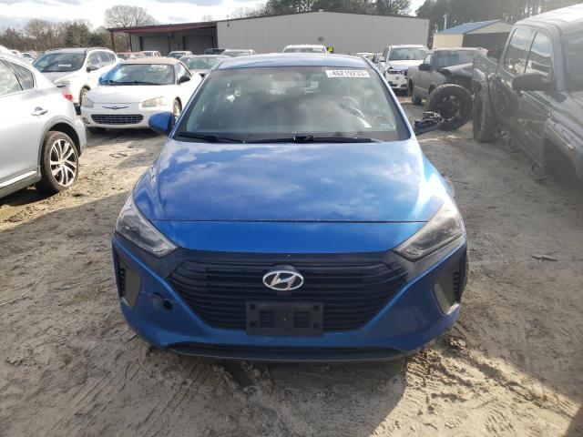 2017 HYUNDAI IONIQ BLUE - KMHC65LC6HU049492