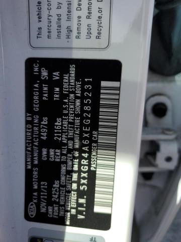5XXGR4A6XEG285231 KIA OPTIMA SX