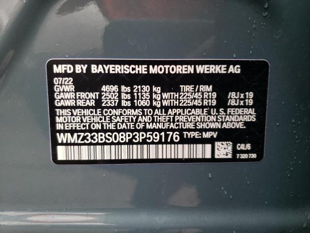 2023 MINI COOPER JCW WMZ33BS08P3P59176