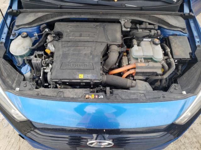 2017 HYUNDAI IONIQ BLUE - KMHC65LC6HU049492