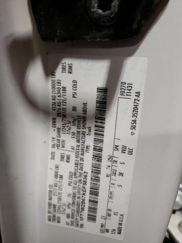 2019 FORD F250 SUPER - 1FT7W2B67KEF58363
