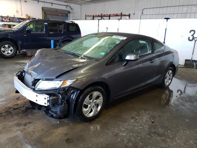 Salvage cars for sale at Candia, NH auction: 2013 Honda Civic LX