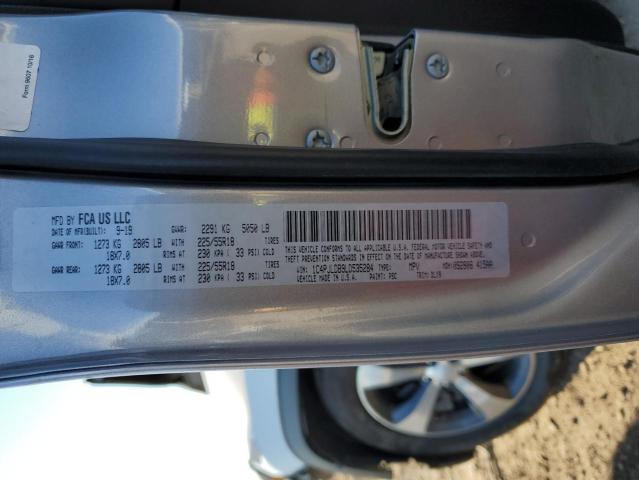 1C4PJLDB9LD535284 Jeep Cherokee Limited