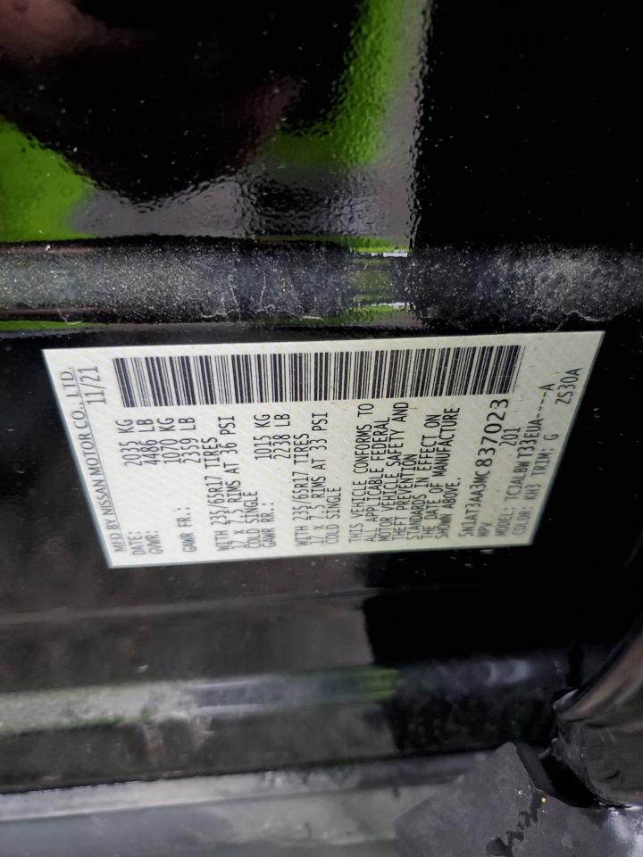 5N1AT3AA3MC837023 NISSAN ROGUE 2021