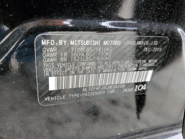 2020 MITSUBISHI MIRAGE G4 - ML32F4FJ5LHF06109