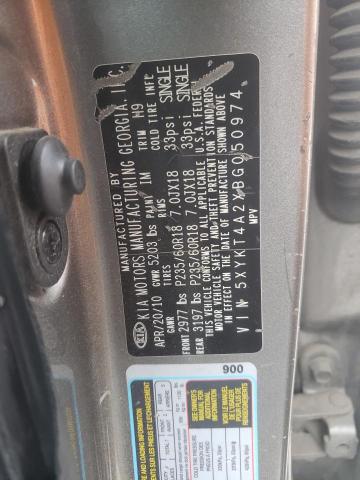 5XYKT4A2XBG050974 KIA Sorento Base