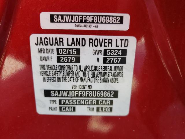 2015 JAGUAR XF 3.0 SPO - SAJWJ0FF9F8U69862