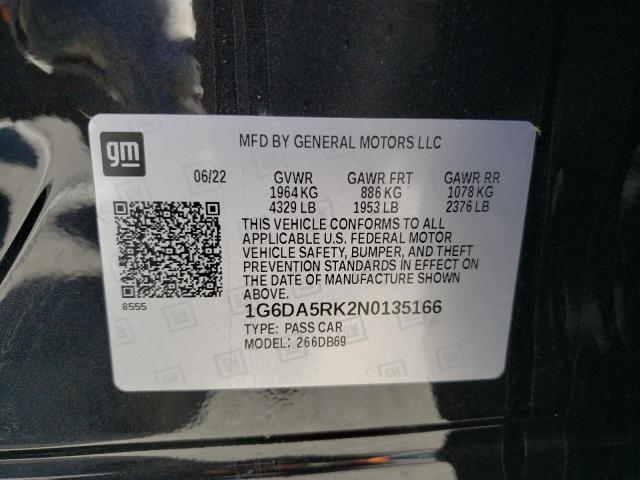 1G6DA5RK2N0135166 Cadillac Ct4 Luxury