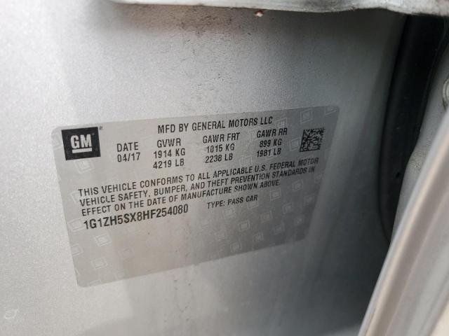 2017 CHEVROLET MALIBU PRE - 1G1ZH5SX8HF254080