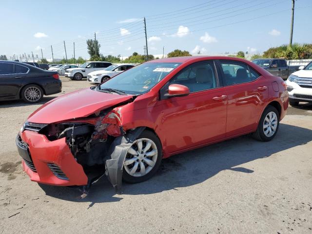 Toyota Corolla 2015 Red