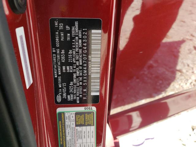 5XXGM4A70FG443021 KIA Optima Lx