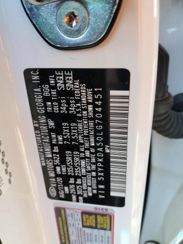 5XYPKDA50LG704451 KIA SORENTO SX