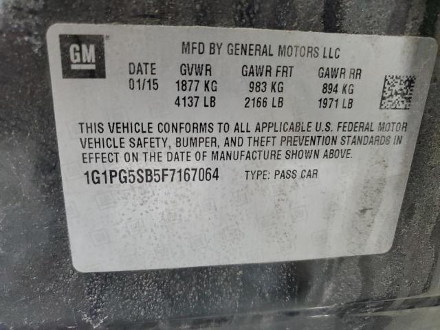 2015 CHEVROLET CRUZE LTZ - 1G1PG5SB5F7167064