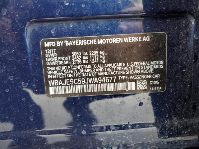 2018 BMW 540 I - WBAJE5C59JWA94677