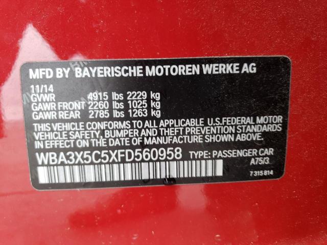 2015 BMW 328 XIGT - WBA3X5C5XFD560958