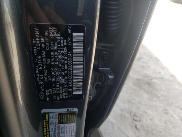2021 GENESIS GV80 BASE KMUHBDSB2MU063146