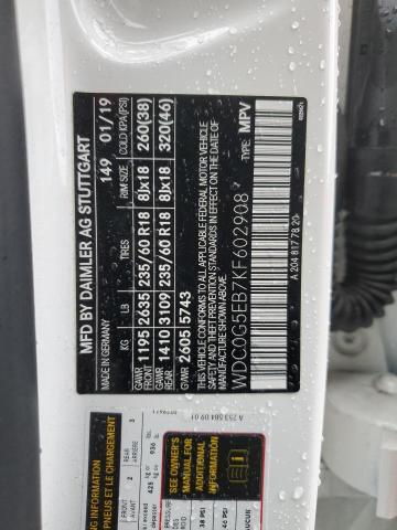 WDC0G5EB7KF602908 Mercedes-Benz Glc 350e