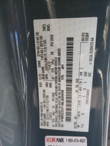 2021 FORD BRONCO - 1FMEE5DP1MLB00958
