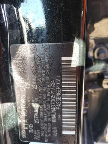 2016 KIA CADENZA LU - KNALN4D70G5217734
