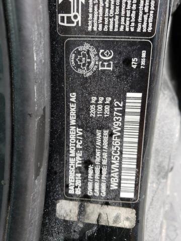 2015 BMW X1 XDRIVE3 - WBAVM5C56FVV93712