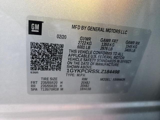 2020 CADILLAC XT6 PREMIU - 1GYKPCRS5LZ184498