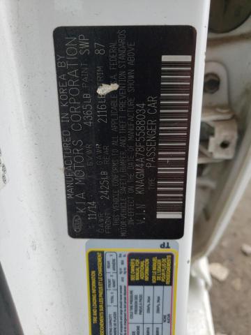 KNAGM4A78F5588034 KIA Optima Lx