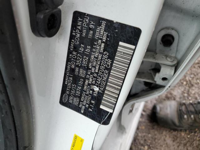 KMHCT4AE2FU920263 Hyundai ACCENT GLS