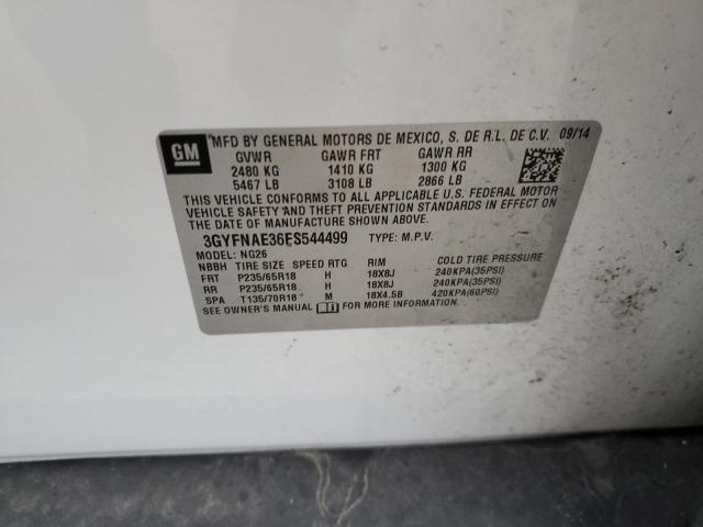 3GYFNAE36FS544499 Cadillac SRX