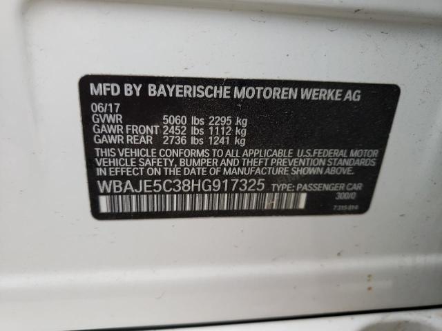 2017 BMW 540 I - WBAJE5C38HG917325