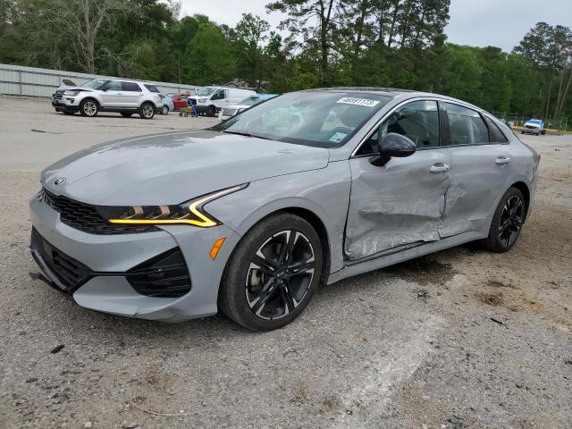  KIA K5 2021 Серый