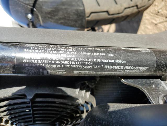 2019 HARLEY-DAVIDSON XG750 A 1HD4NCG15KC501890