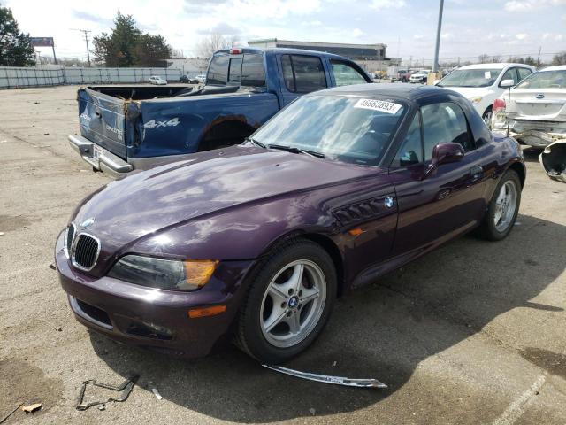 BMW Z3 salvage cars for sale: 1997 BMW Z3 1.9