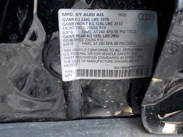 WA1BBAFY3P2006423 2023 AUDI Q5, photo no. 13