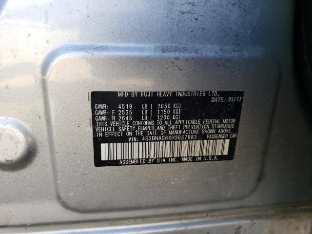 2017 SUBARU LEGACY 4S3BNAS6XH3057883