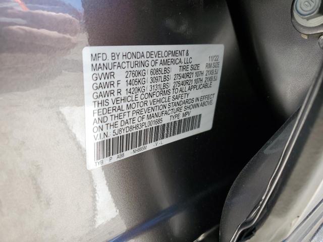 2023 ACURA MDX TYPE S - 5J8YD8H83PL001685