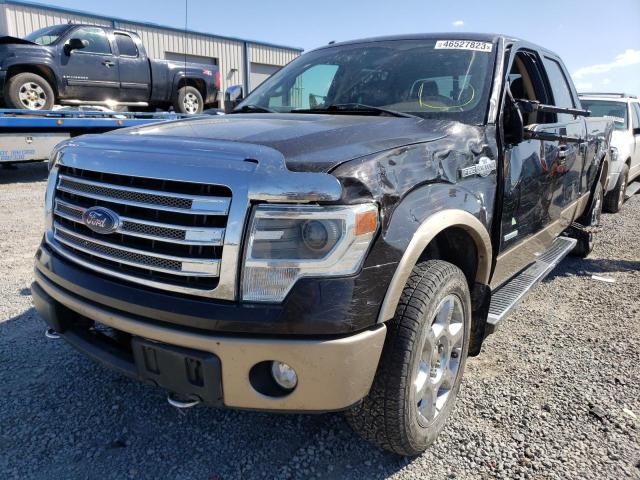 Salvage cars for sale from Copart Earlington, KY: 2013 Ford F150 Supercrew