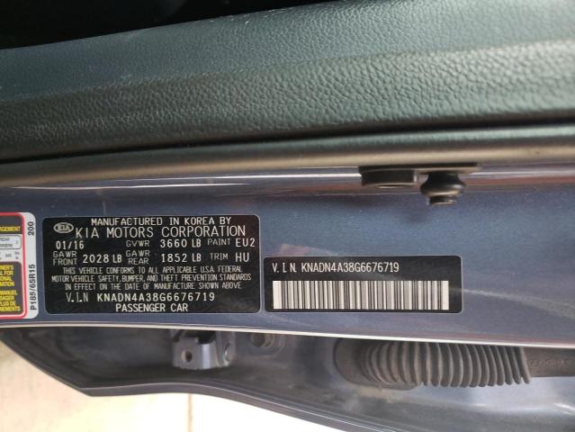 2016 KIA RIO EX - KNADN4A38G6676719