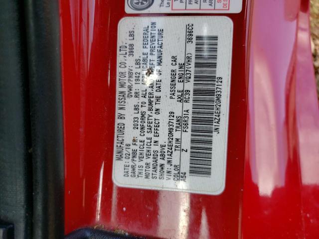 2016 NISSAN 370Z BASE - JN1AZ4EH2GM937129