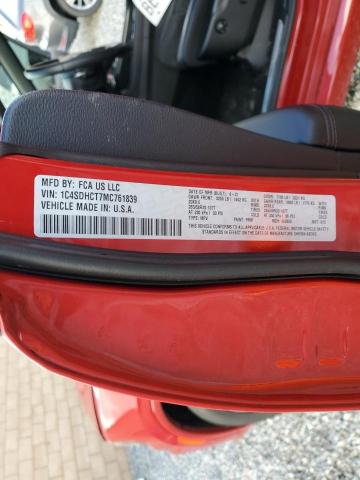 1C4SDHCT7MC761839 Dodge Durango R/t
