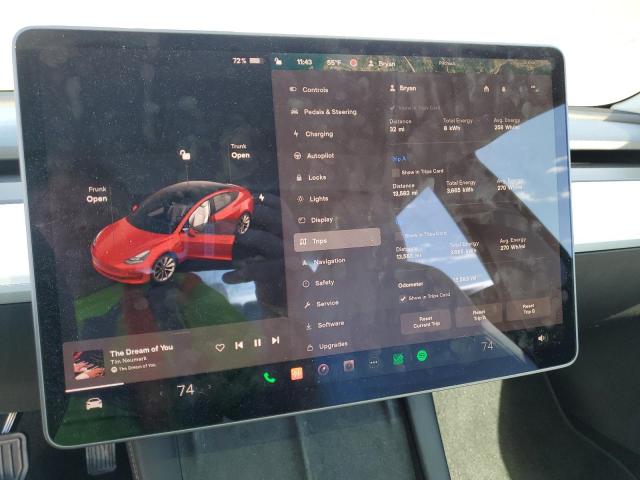 5YJ3E1EB7MF033518 Tesla MODEL 3