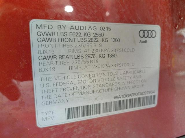 WA1DGAFP0FA097964 2015 AUDI Q5, photo no. 14