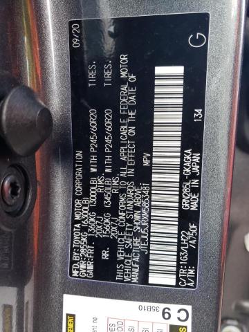 2021 TOYOTA 4RUNNER NI - JTEJU5JRXM5853481