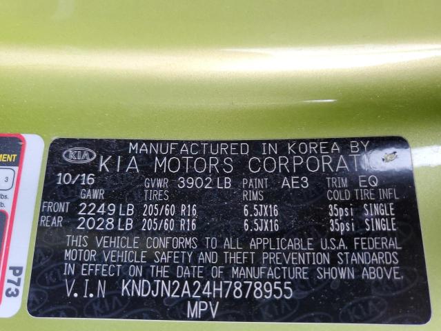 KNDJN2A24H7878955 KIA SOUL