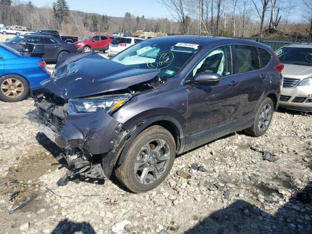 Salvage cars for sale from Copart Candia, NH: 2019 Honda CR-V EX