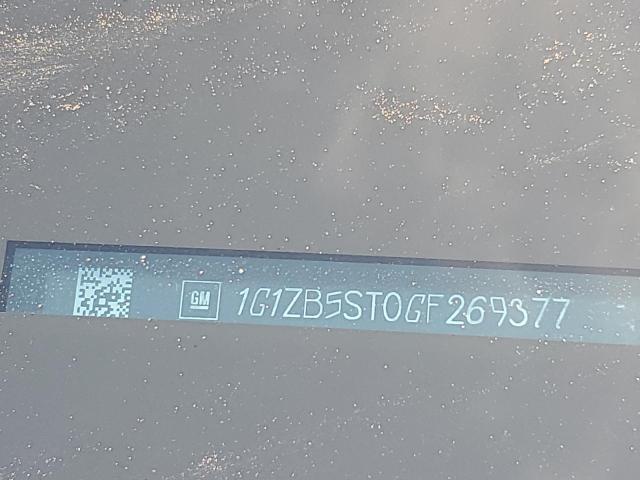 2016 CHEVROLET MALIBU 4D 1G1ZB5ST0GF269377