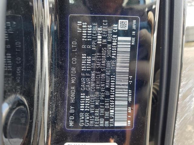 2018 HONDA CLARITY TO - JHMZC5F36JC006932