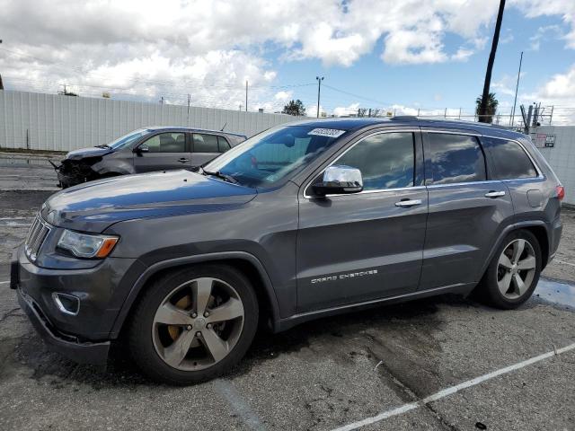 Salvage cars for sale from Copart Van Nuys, CA: 2014 Jeep Grand Cherokee Overland