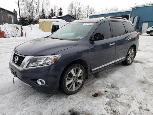 Salvage cars for sale from Copart Anchorage, AK: 2013 Nissan Pathfinder S