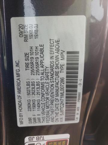2021 ACURA RDX ADVANC - 5J8TC2H71ML007286